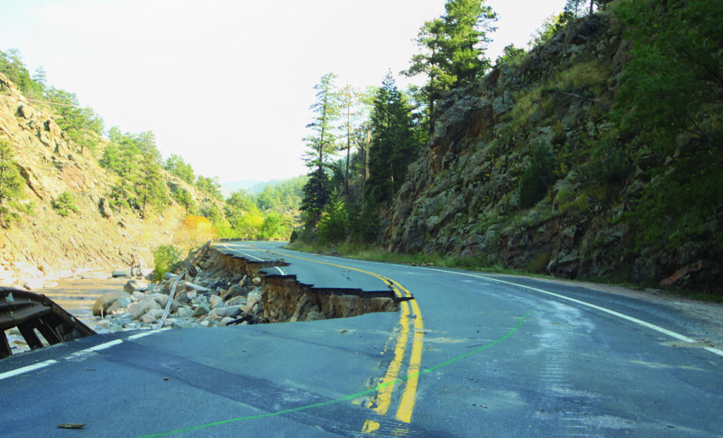 Kiewit won the contract for permanent flood repairs to U.S. 34 in Colorado after completing temporary, emergency flood repairs ahead of schedule in 2013.