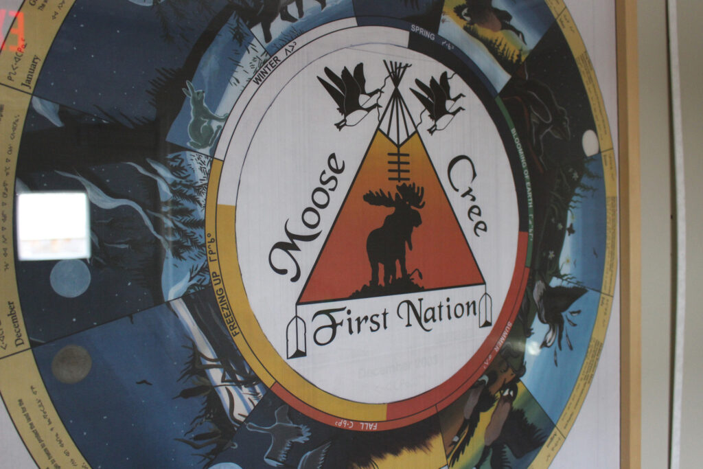 The Moose Cree divide the year into six seasons (Fall, Freeze up, Winter, Spring, Break up and Summer). The length of each season is determined by the weather, moon cycle, availability of berries and other food staples for harvesting, and the traditional activities that take place during each season.