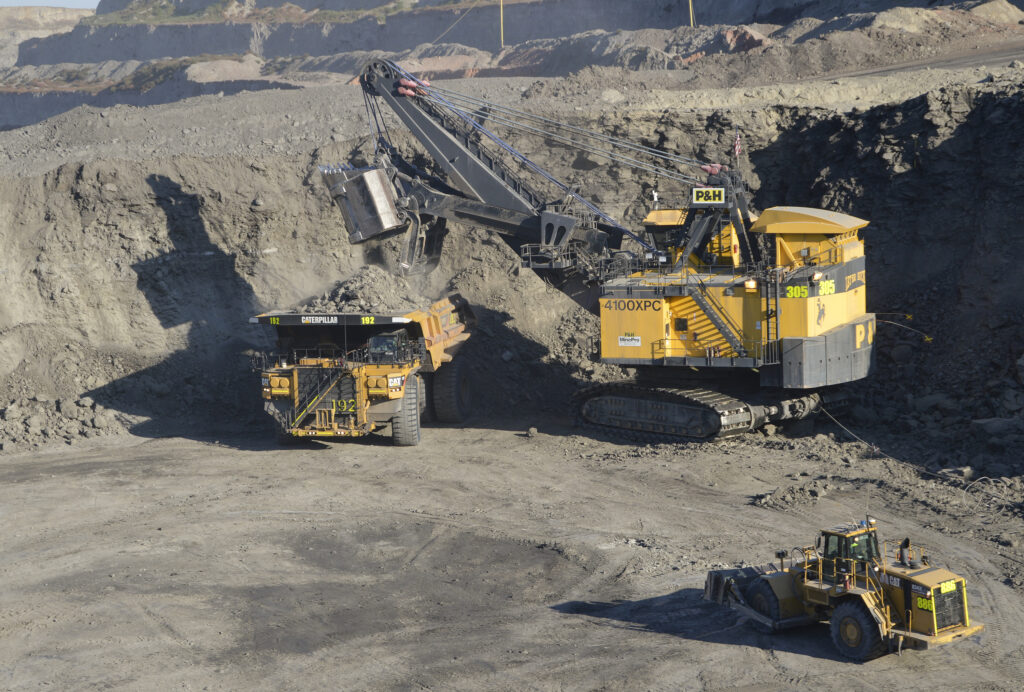 Kiewit owns two P&H 4100XPC electric mining shovels — one of the world’s largest shovels.