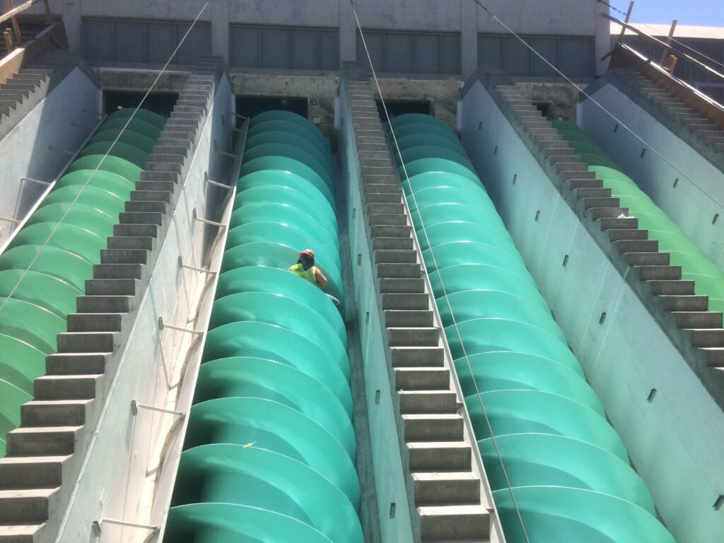 Donald C. Tillman screw pump installation