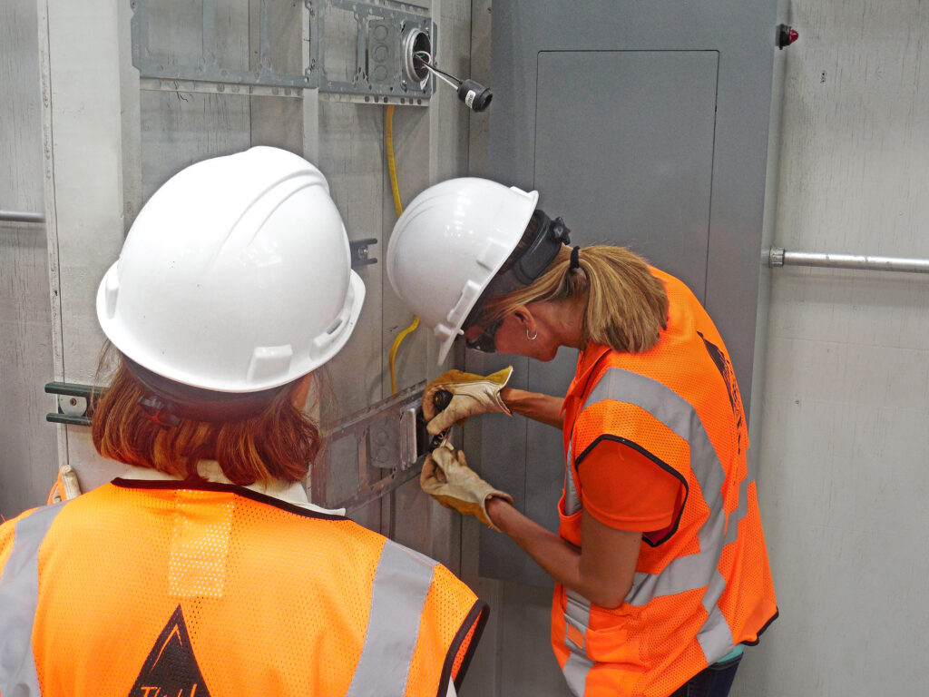 Craft employees get hands-on training in the Electrical NCCER Program.