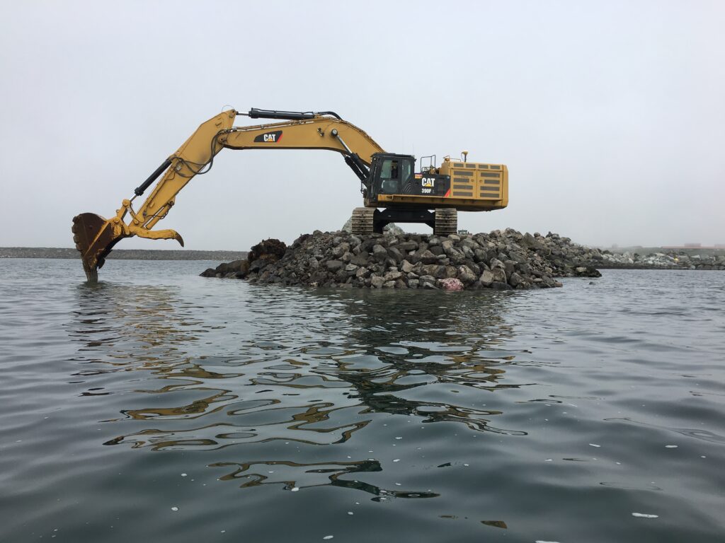 Getting the right equipment delivered to the remote island of St. Paul was an important part of planning logistics. 