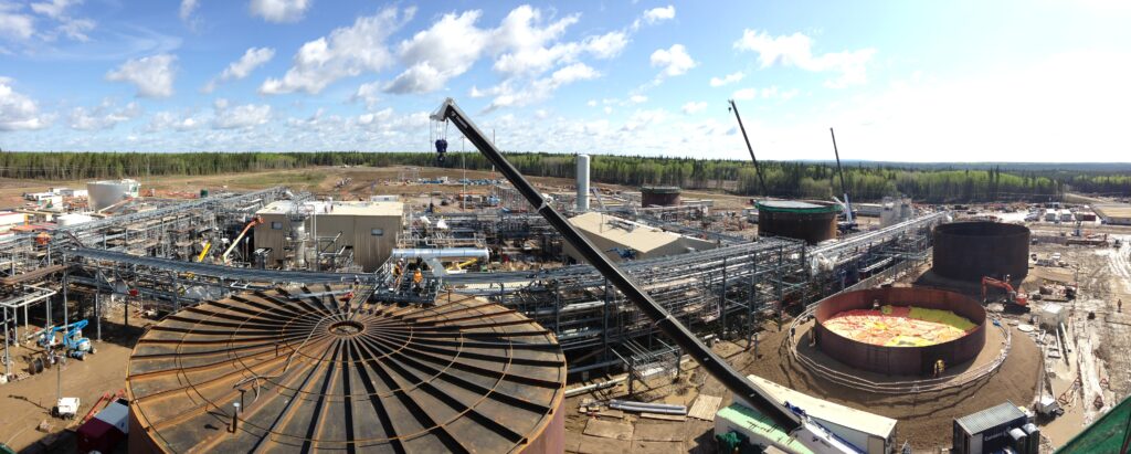 2014 - Nabiye Tank Project, Alberta