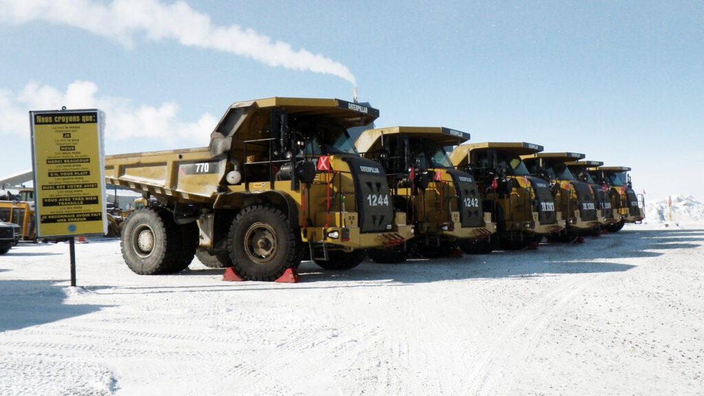 1995 - Raglan Nickel Mine, Northern Québec
