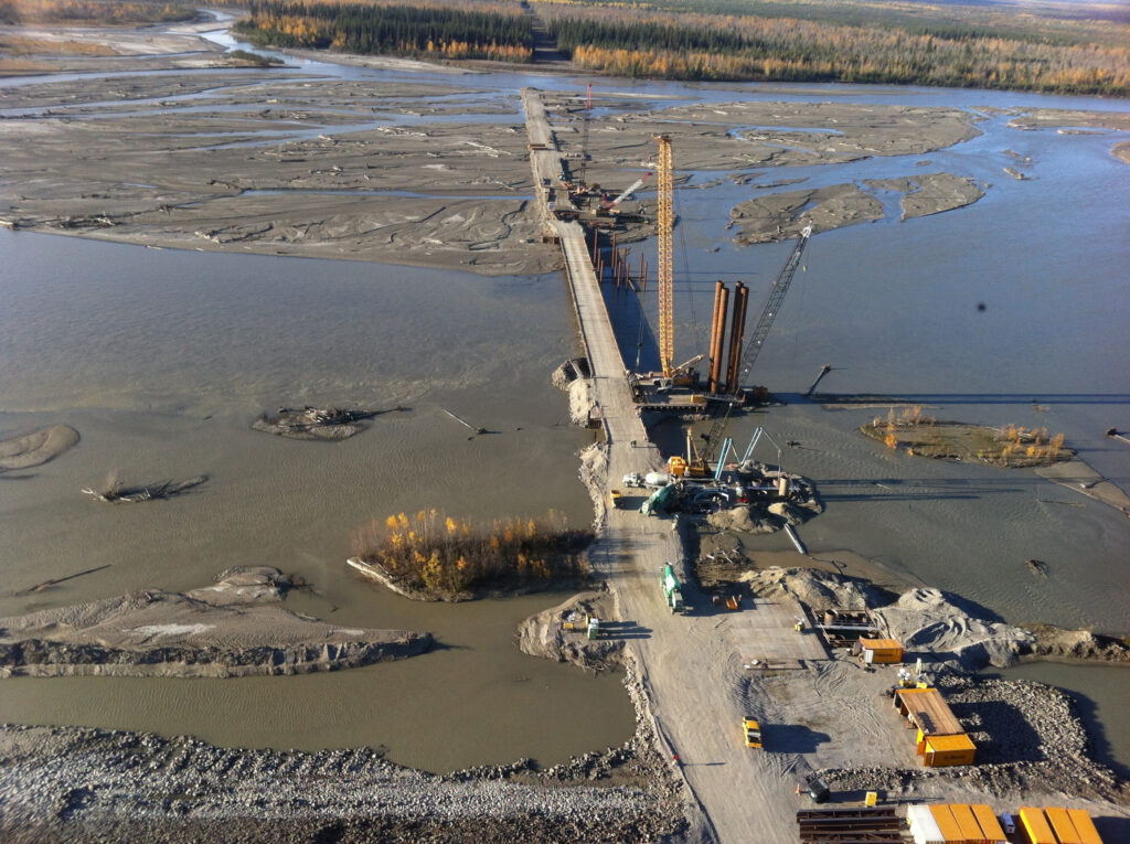 Tanana River Bridge, Alaska