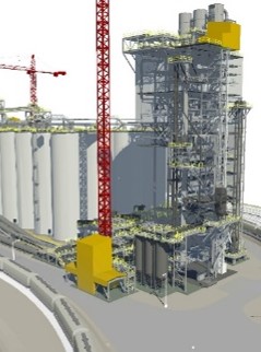 Image of a 3D rendering of a more detailed design