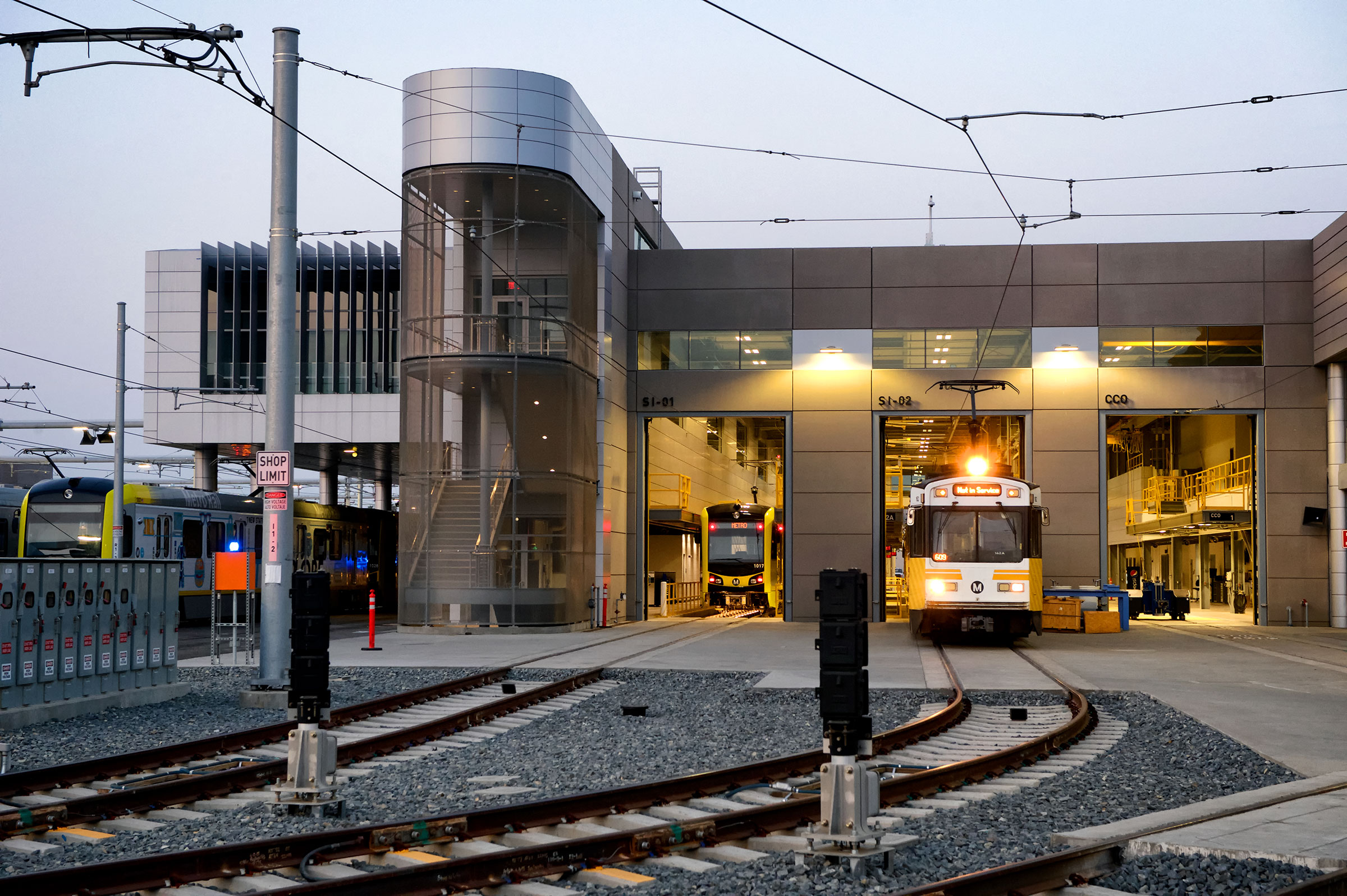 Metro Expo Light Rail Operations & Maintenance Facility (OMF)