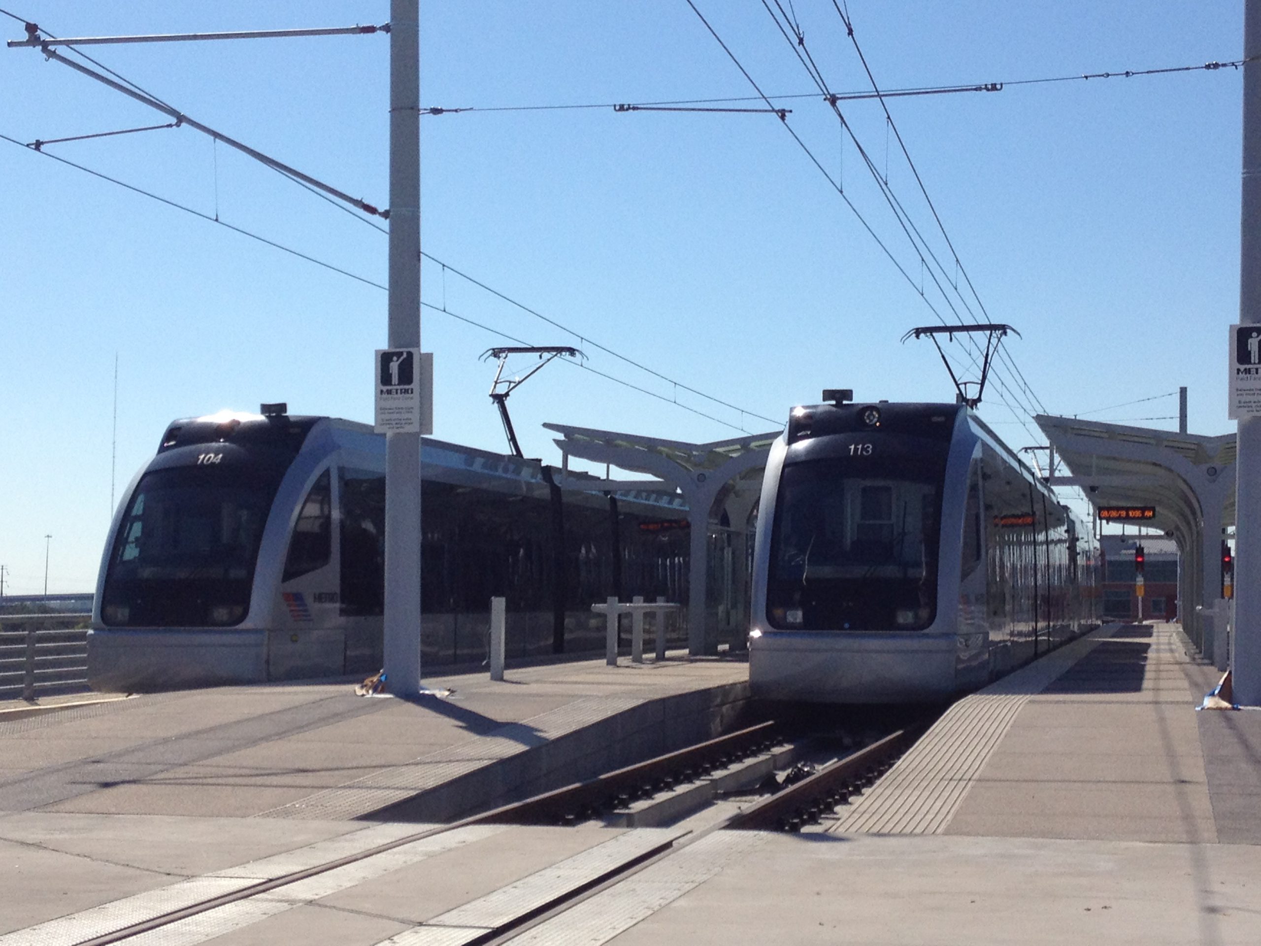 Houston Metro Phase II LRT Systems