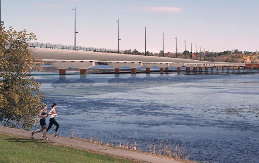 Pont de Kingston Third Crossing