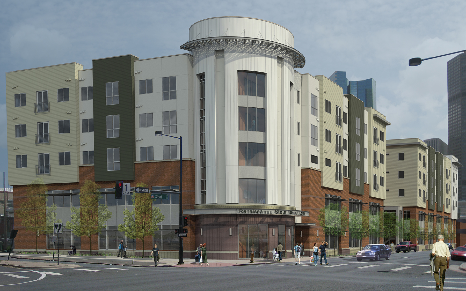 Stout Street Health Center and Renaissance Lofts