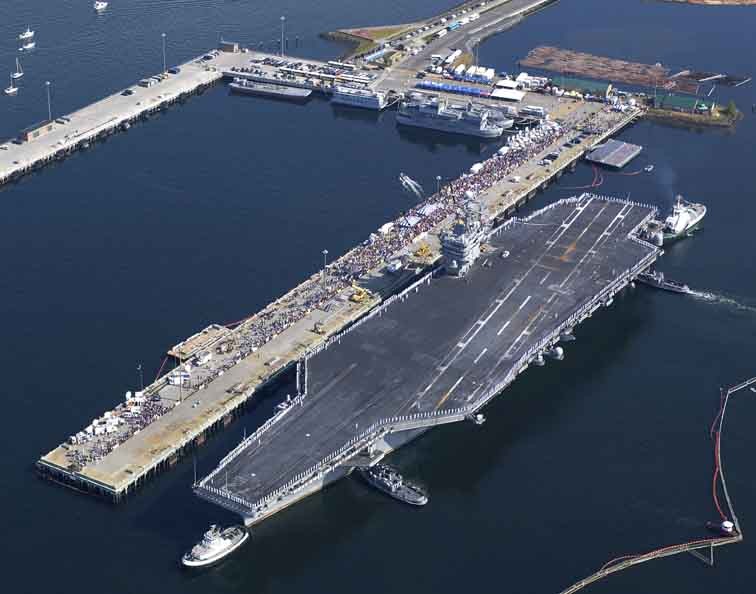 Everett Naval Station Carrier Pier