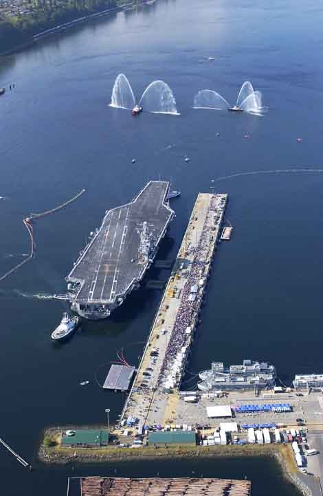 Everett Naval Station Carrier Pier