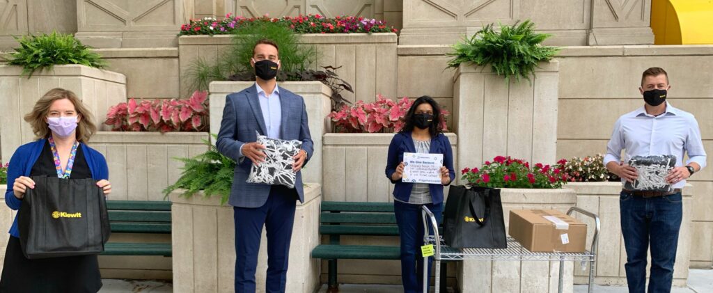Kiewit employees donate masks to Children's Mercy Kansas City