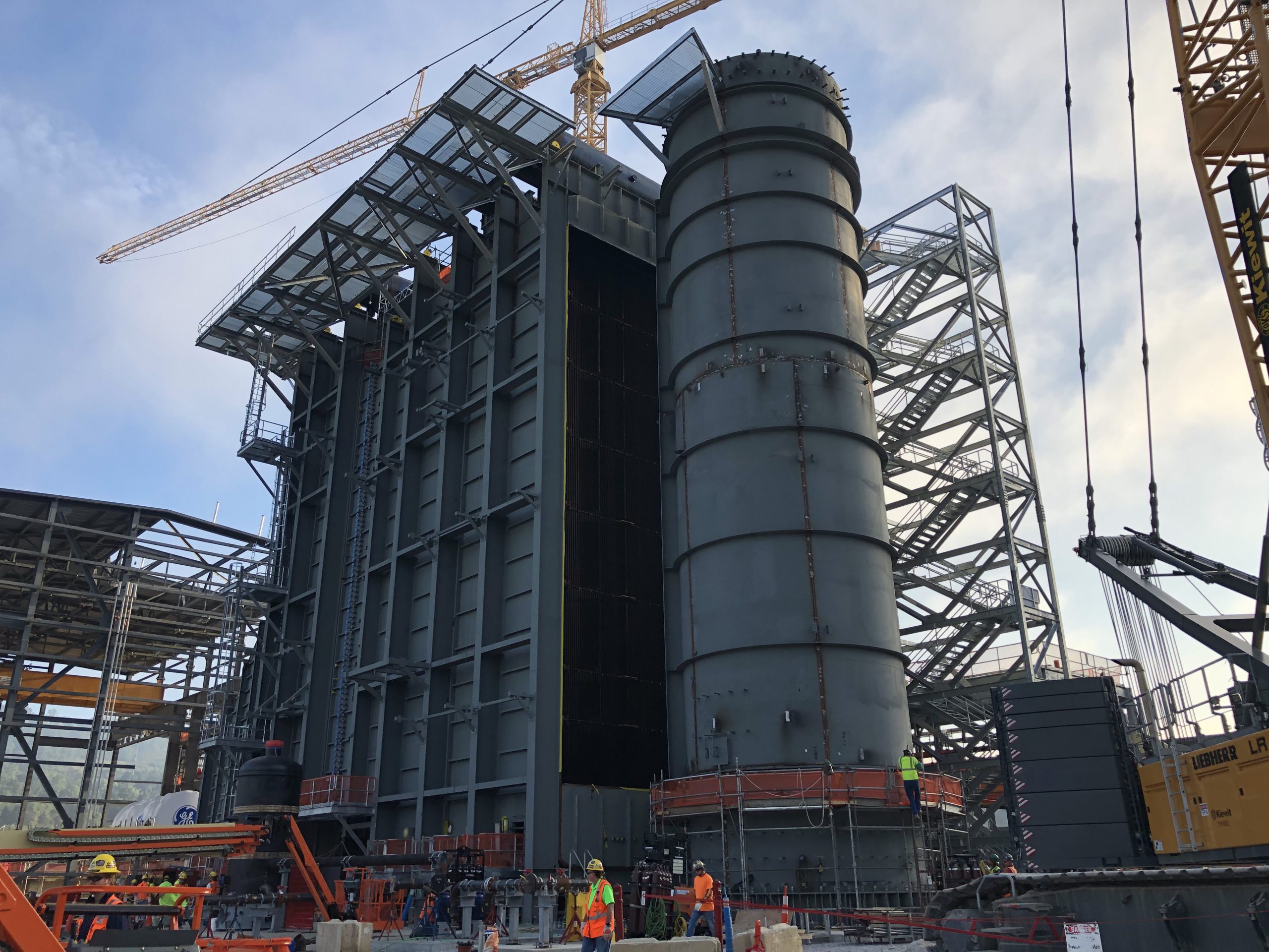 GE's Alstom Heat Recovery Steam Generator.  