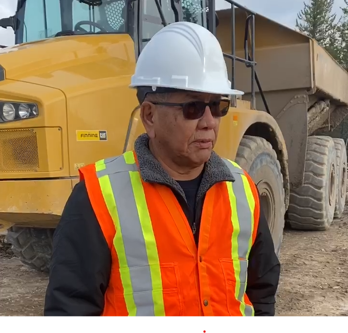 Whati Chief Alfonz Nitsiza is an avid proponent of the project and its importance to the community. 