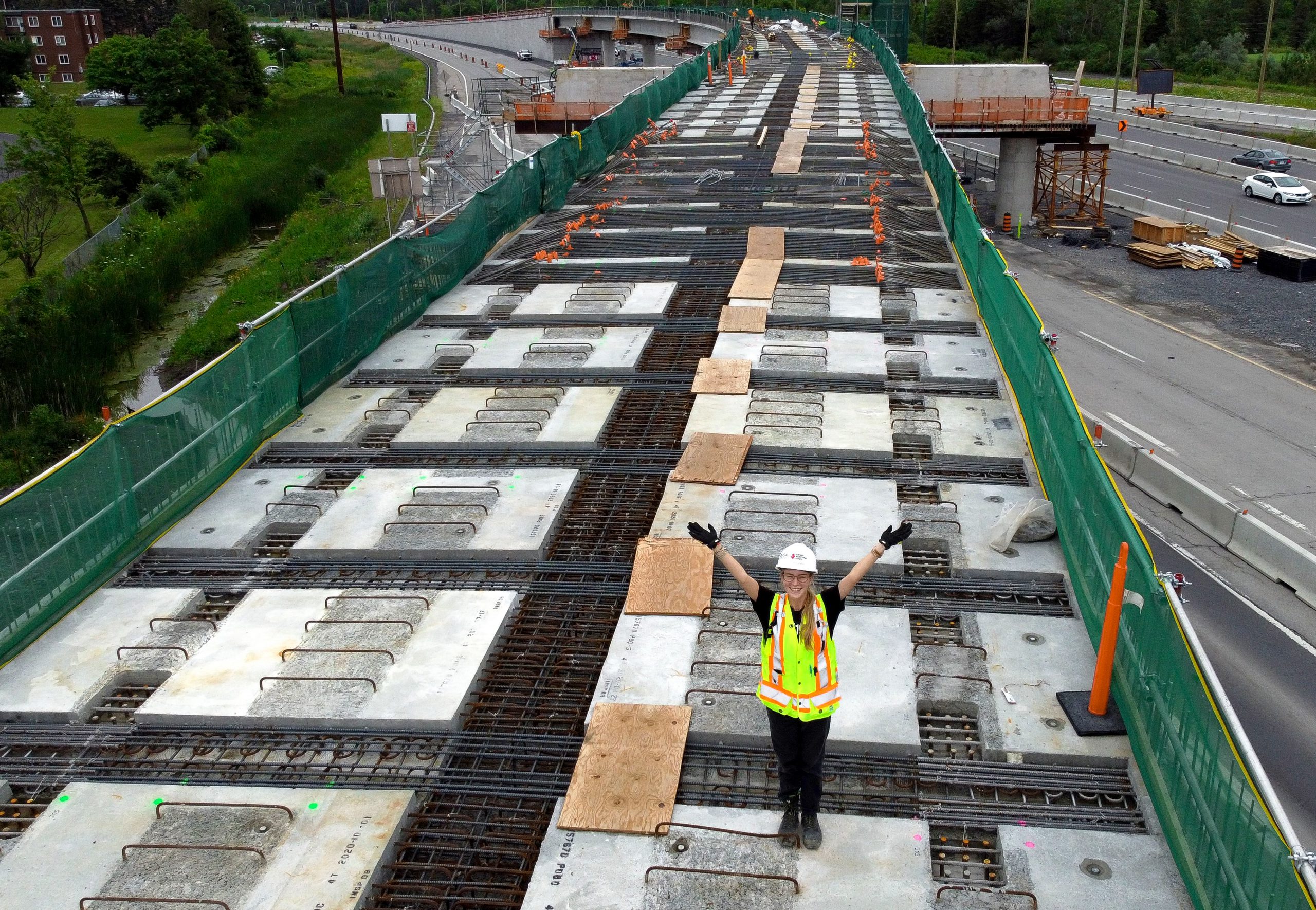 Dana Bonner at Ottawa Light Rail Transit project
