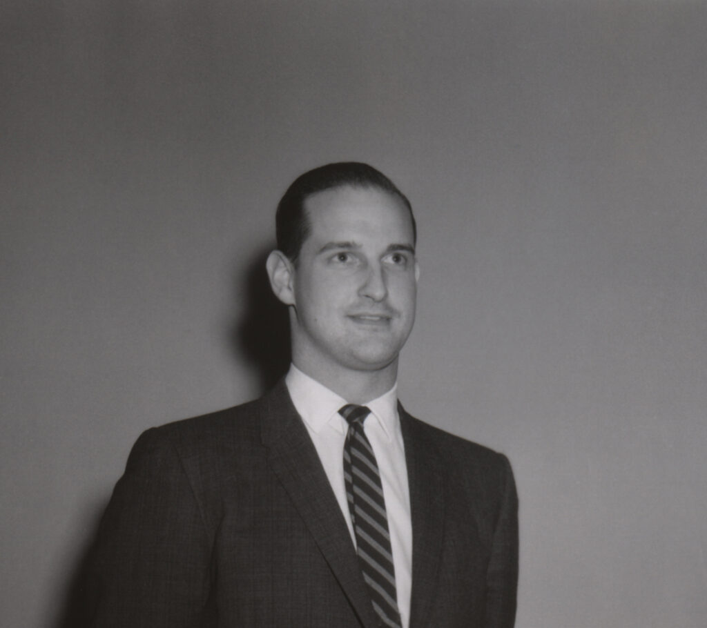 This photo of Walter was taken at a company event in 1962.