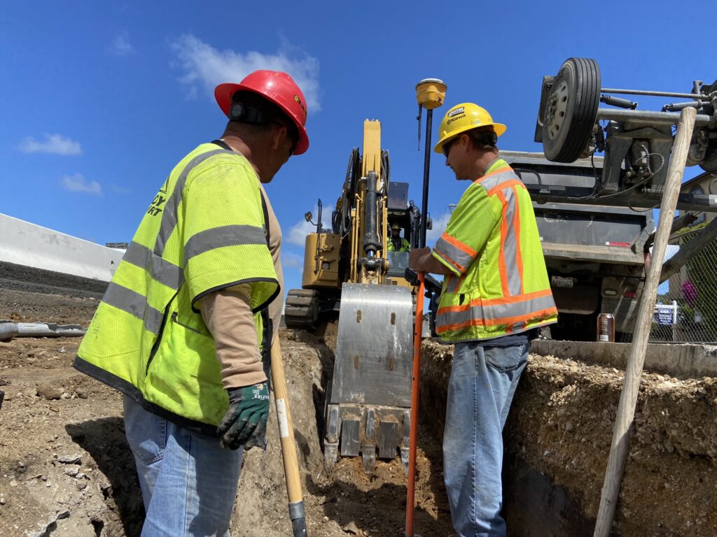 Over 2 miles of sound walls were replaced in the north segment of the project. All sound wall work was built during the day to minimize noise impacts. 