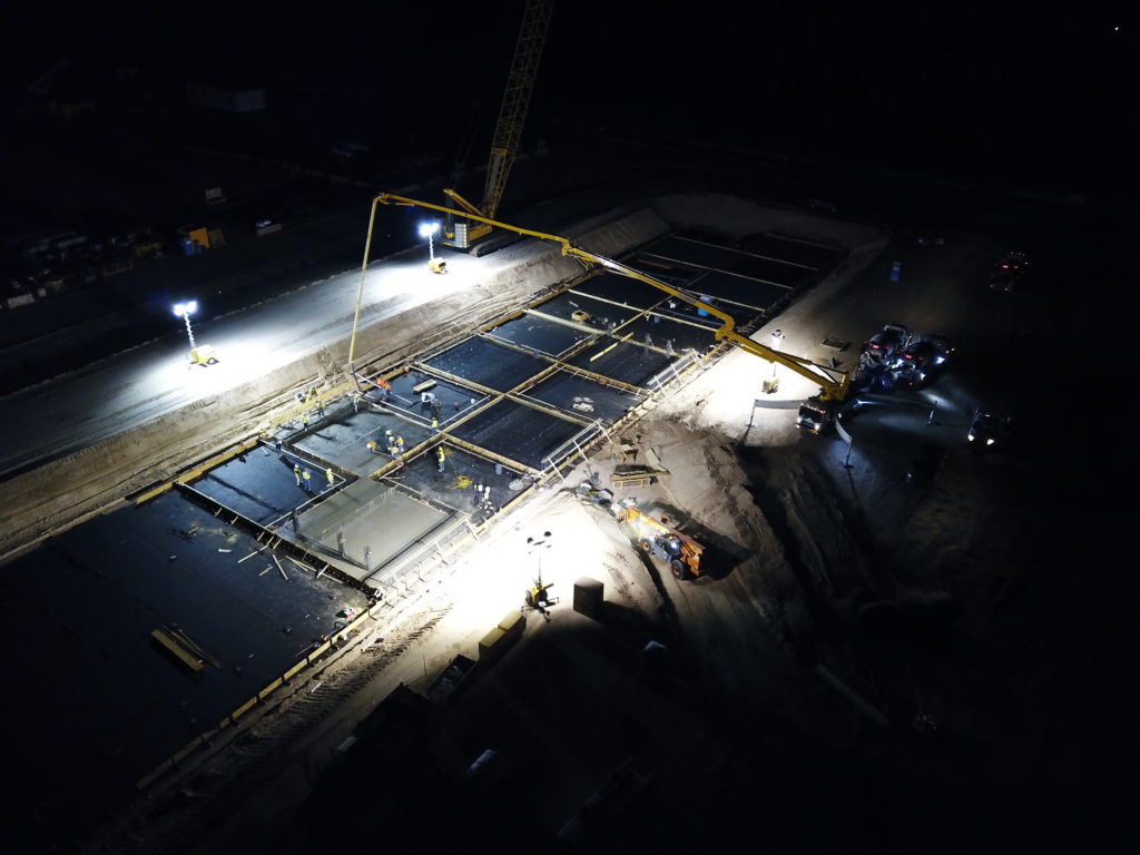 The new water campus has the ability to process up to 6 million gallons of water per day (MGD) with the potential for future expansion.