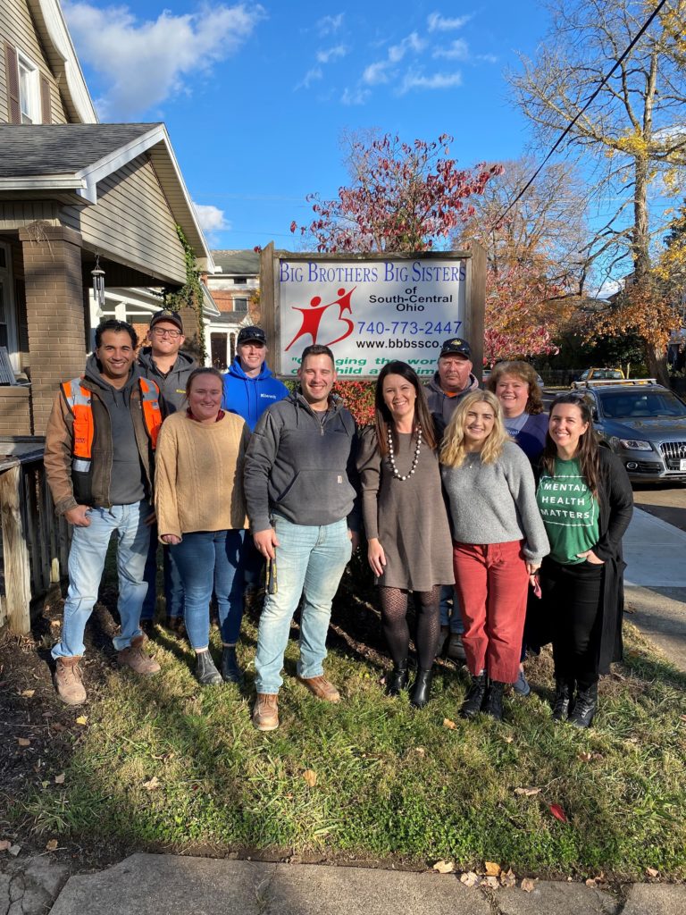 Before the Thanksgiving holiday, the Yellowbud Solar team participated with Big Brothers Big Sisters of South-Central Ohio to hold a canned food drive on-site.