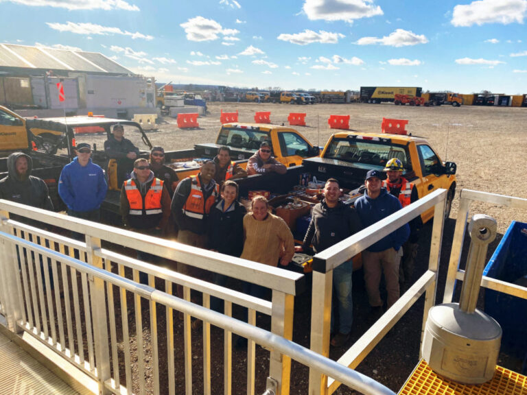 In 2021, the team shattered their initial giving goal and contributed over 7,500 pounds of food and supplies in just three weeks. In 2022, they raised over $3,000 toward the Big Brothers Big Sisters Toys for Tots program. Christman said of their philanthropy efforts, "It was our fundamental belief that while we were constructing this solar project, we had a duty to surrounding communities, including local landowners, to help positively impact the area any way possible."