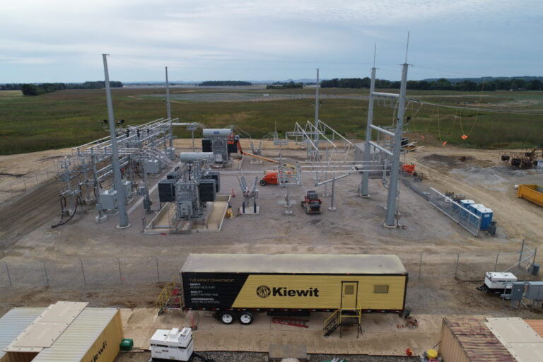 The Yellowbud Solar project spans approximately 2,000 acres and connects to a regional transmission line.