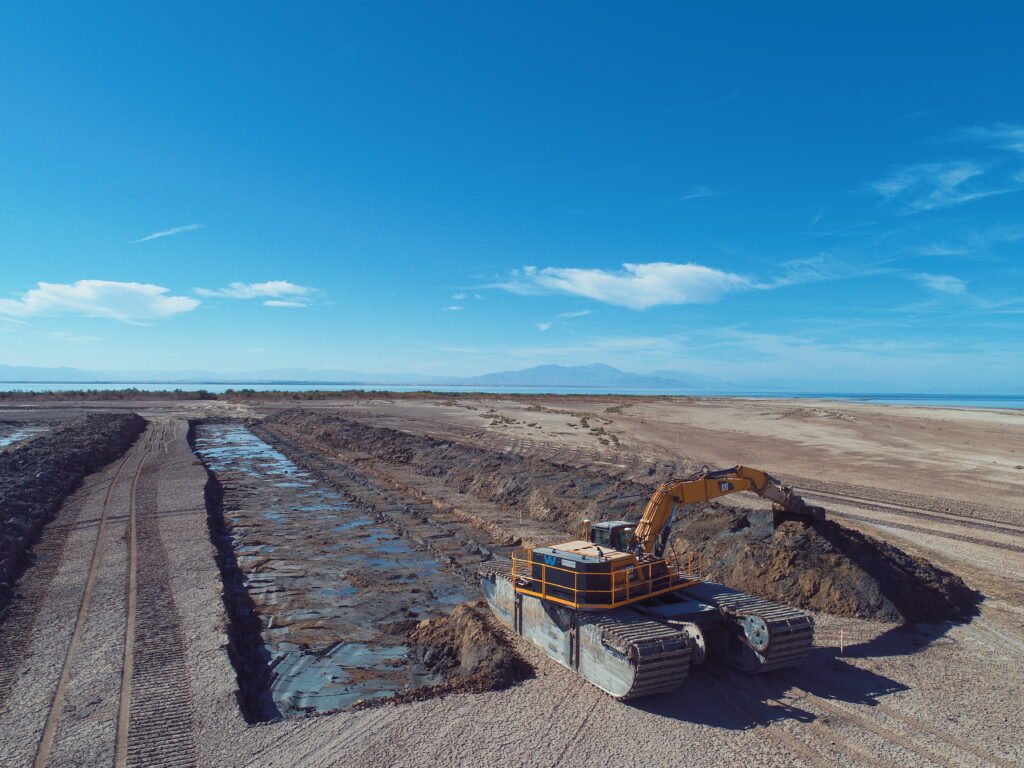 The scope of the project included installing nearly 3 miles of 30-inch high-density polyethylene (HDPE) pipeline.