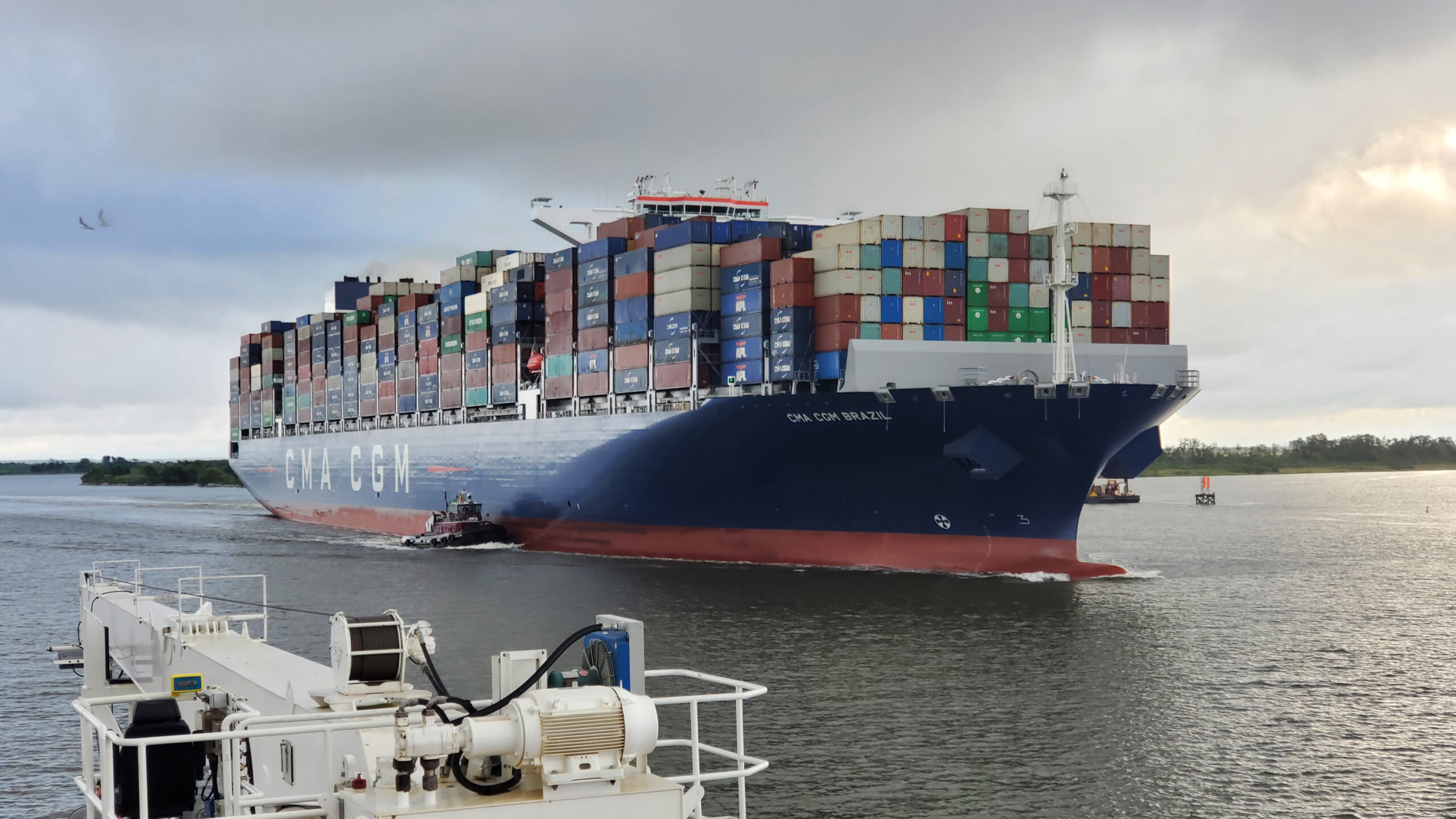 Dragage du port intérieur pour le projet d’agrandissement du port de Savannah