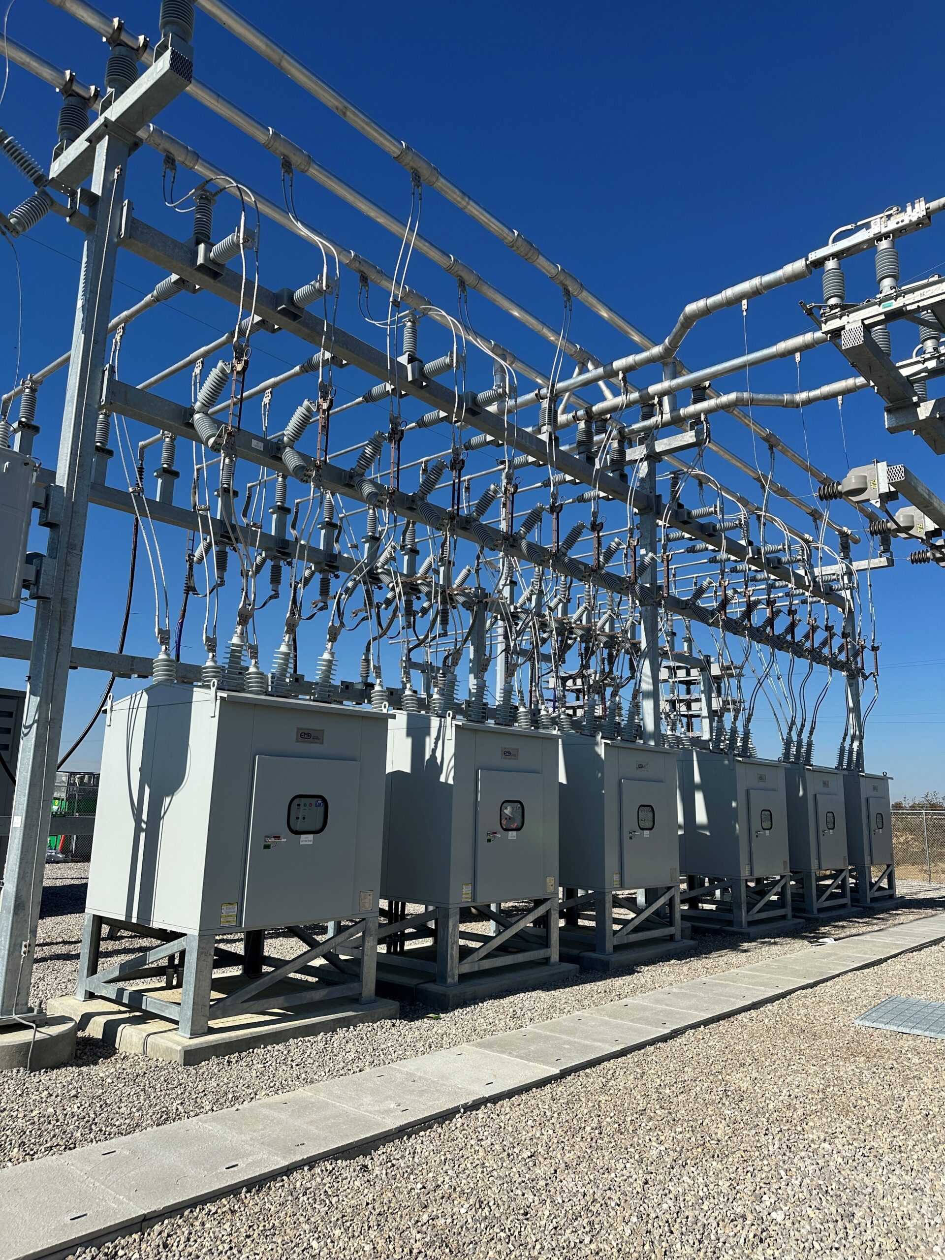 Madison Fields Solar Project Collector Substation