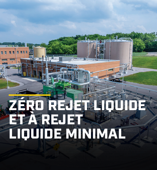 Zéro rejet liquide et rejet liquide minimal