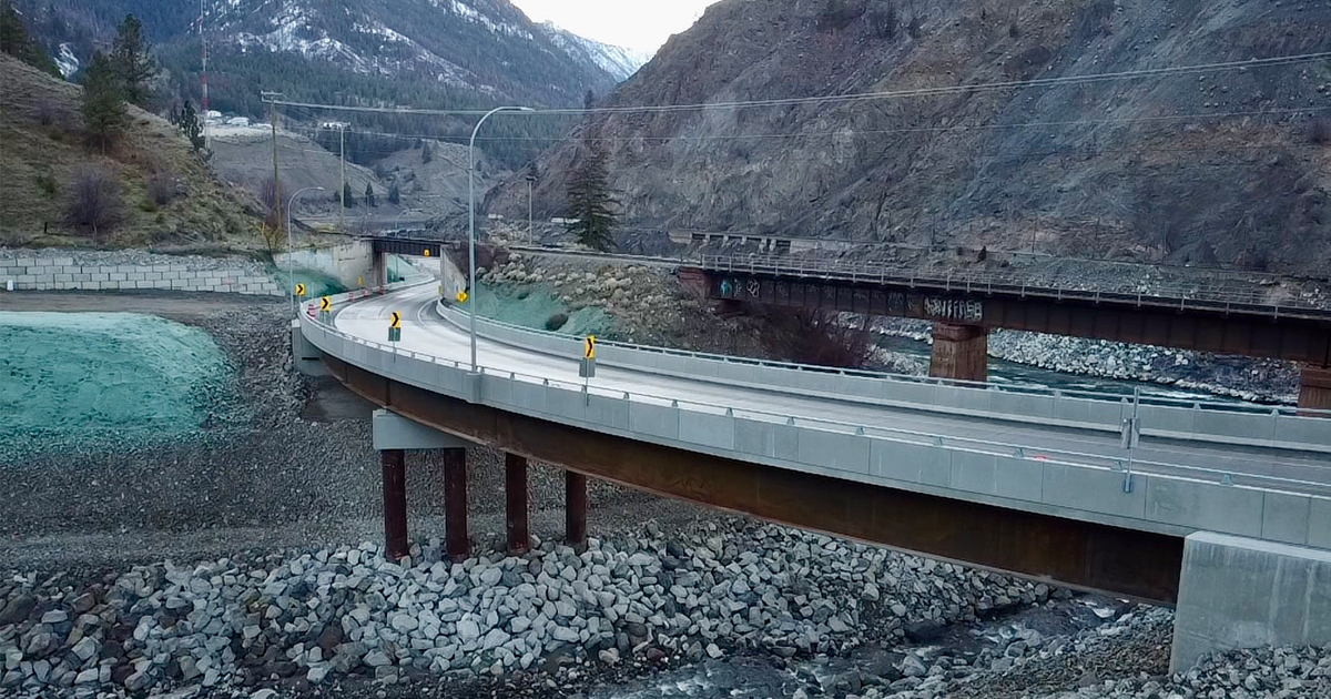 Highway 1 Nicomen Bridge