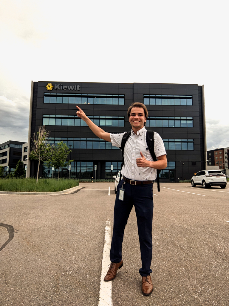 Dylan Fritz, stagiaire en génie électrique, Lone Tree (Colorado)