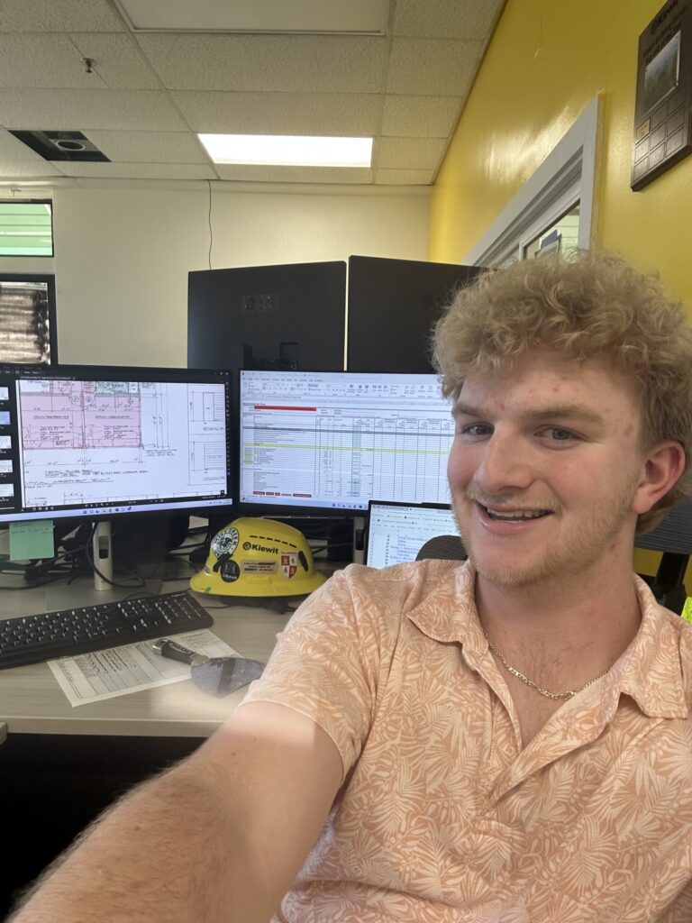 Cody Damme, ingénieur de chantier / bureau d’études, Honolulu (Hawaii)