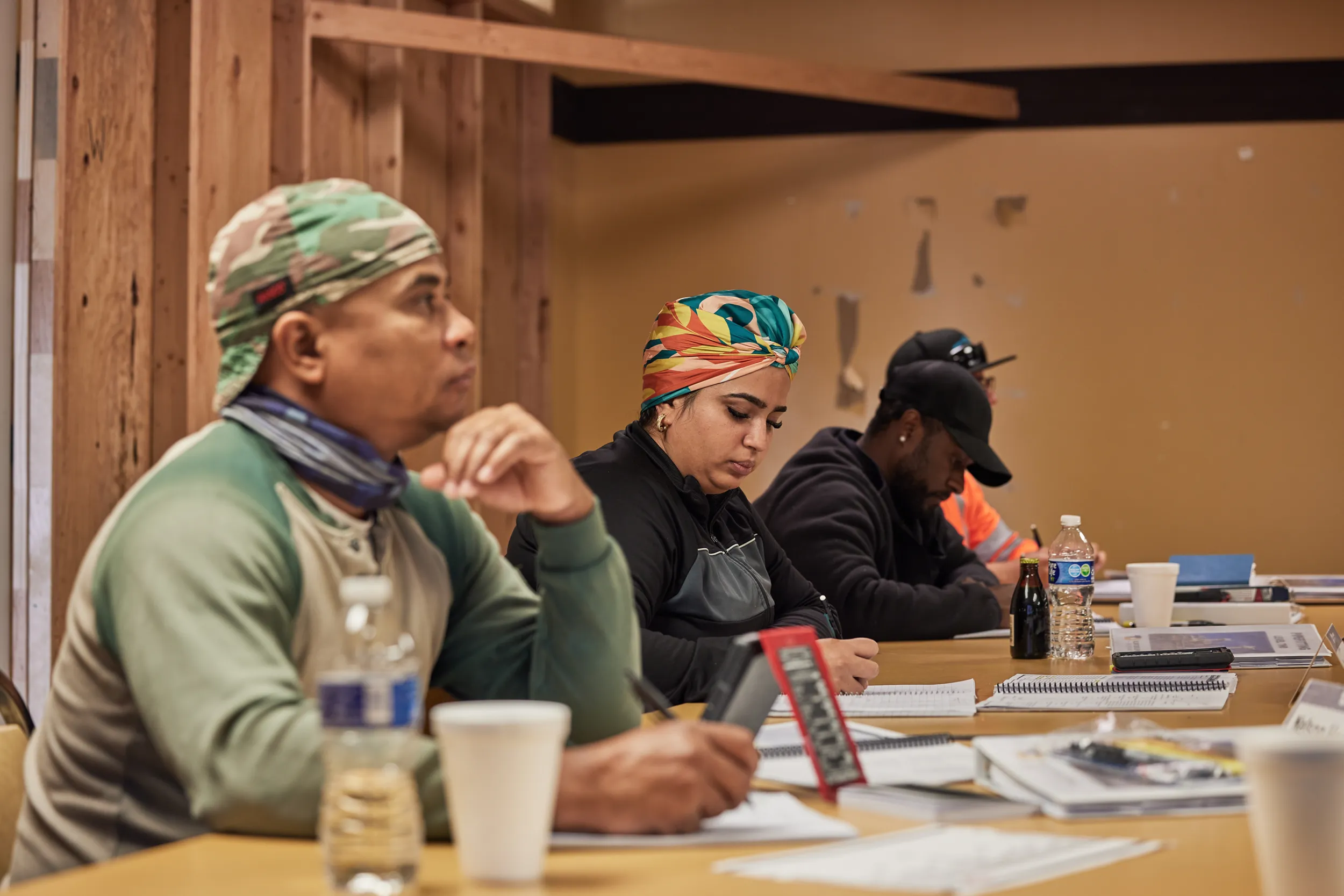 Electrical apprentices from another TIC power project are growing their skills through a Spanish-speaking AJDP electrical training class. Many participants in the program have advanced, transferring to Entergy jobs from other TIC projects. It’s an opportunity to learn and carry new expertise into the next assignment.