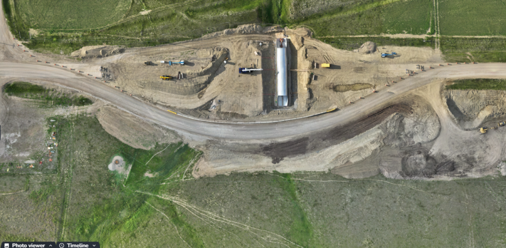 June – Assemble 20-foot-diameter multiplate pipe 