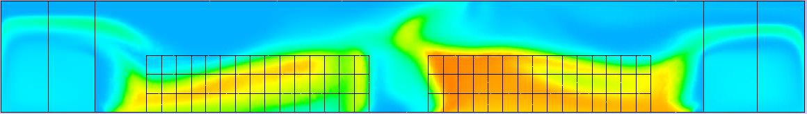 CFD modeling showed that higher ceilings improve cooling efficiency by allowing hot air to rise and move away from equipment.