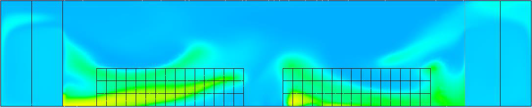 CFD modeling showed that higher ceilings improve cooling efficiency by allowing hot air to rise and move away from equipment.