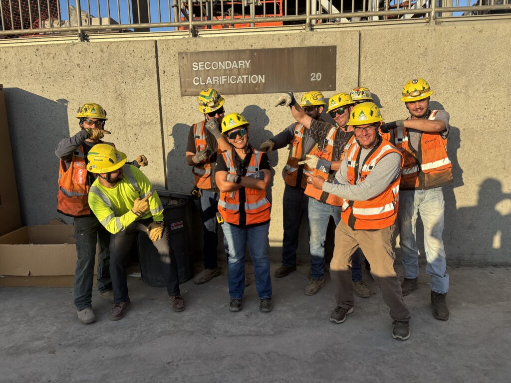 Chunhui Billings (center), Field Engineer Intern, San Diego, CA 