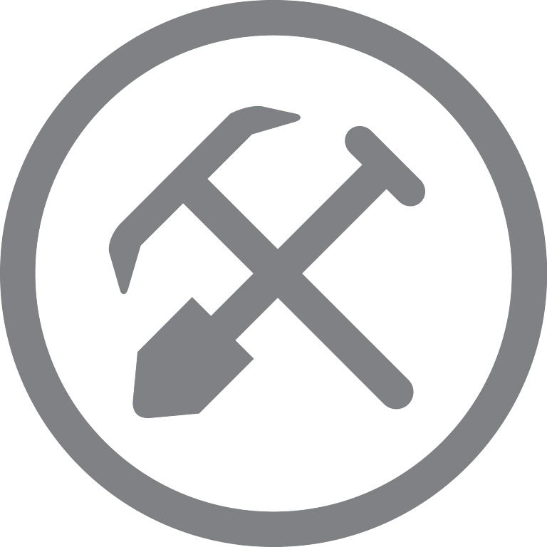 Mining market icon